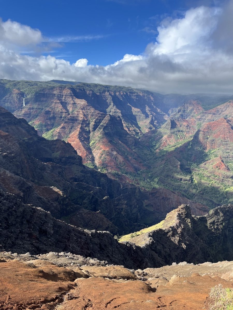 Blick in den Waimea Canyon, Grand Canyon des Pazifiks