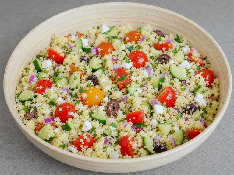 Griechischer Couscous-Salat