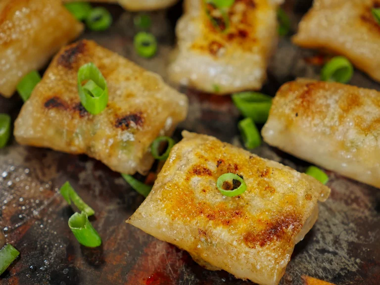 Reispapier-Dumplings